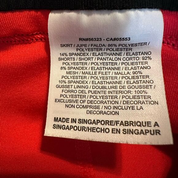 Nike Dri-Fit Black Elastic Waist Drawstring Skort Woman’s Size M - Picture 5 of 6